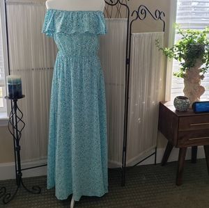 Miami Off Shoulder Maxi Dress from Francesca's